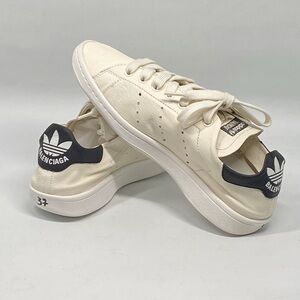 Balenciaga X Adidas Stan Smith Leather Sneakers size 37